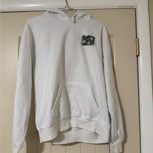 White Hoodie Sweater